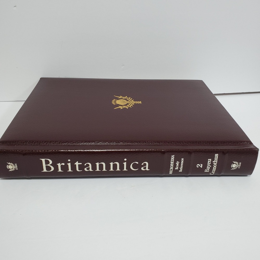 Britannica Micropedia Ready Reference Volume‎ 2 Bayou Ceanothus Hardcover Book